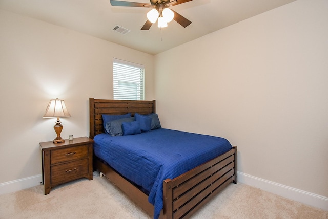19750 Lago Terrace Loop, Richmond, TX 77407 - bedroom with light carpet and a ceiling fan