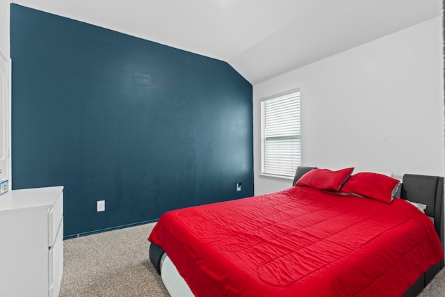 14205 Dream Rd, New Caney, TX 77357 - carpeted bedroom featuring lofted ceiling
