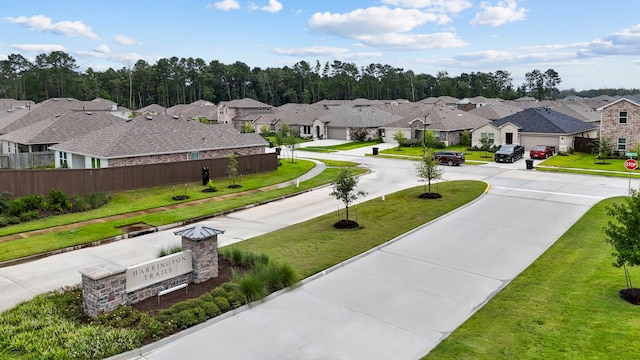 14205 Dream Rd, New Caney, TX 77357 - aerial view of residential area