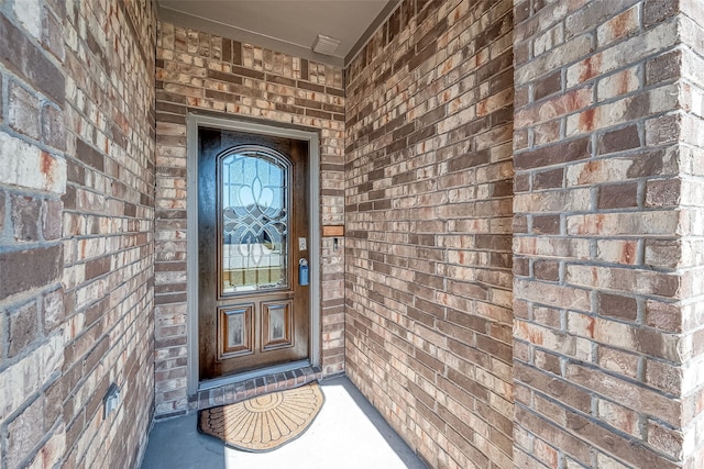 18623 Swainboro Dr, New Caney, TX 77357 - property entrance with brick siding