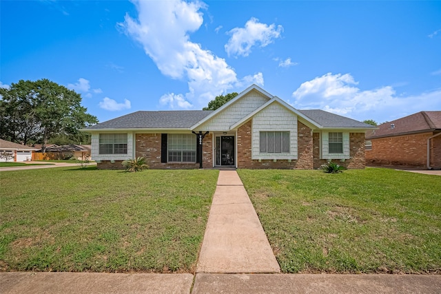 7634 Braesdale Ln, Houston, TX 77071 - single story home featuring a front lawn and brick siding