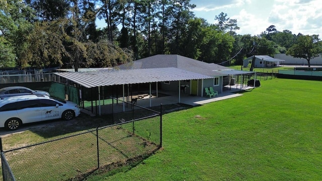 10626 Fussel Rd, Conroe, TX 77385 - back of property with a metal roof