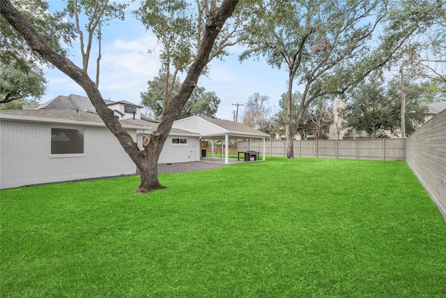 4422 Merwin St, Houston, TX 77027 - view of fenced backyard