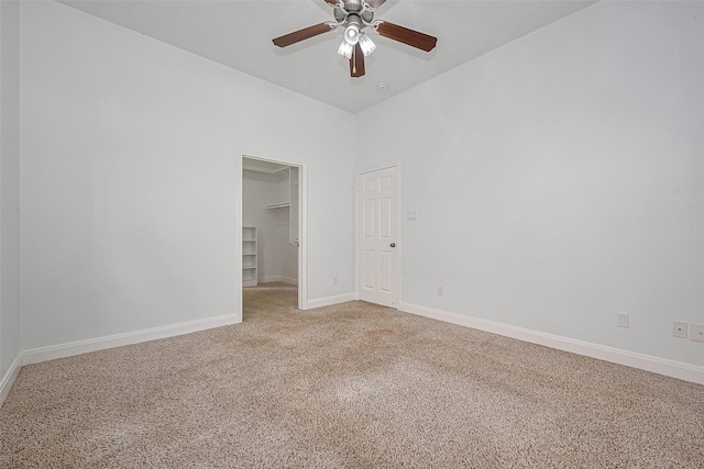 2403 Ranna Ct, Sugar Land, TX 77498 - spare room with light carpet and a ceiling fan