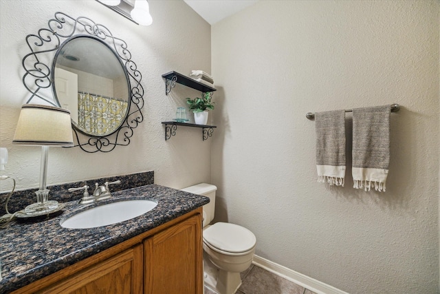 11 Leaf Trace Ct, Spring, TX 77381 - full bathroom featuring vanity and tile patterned flooring
