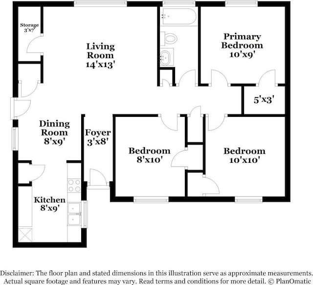 11058 Vailview Dr, Houston, TX 77016 - view of home floor plan