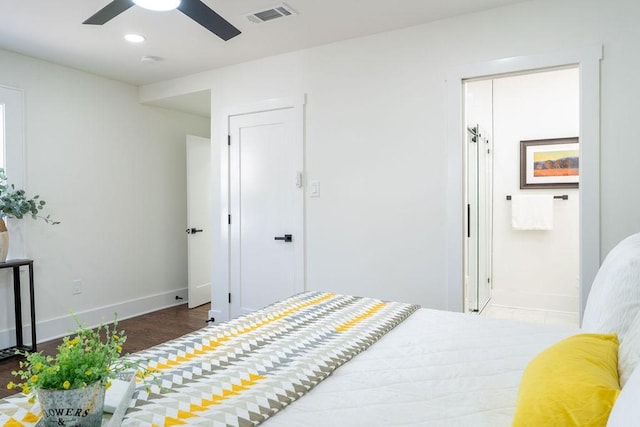 1020 E 16th St, Houston, TX 77009 - bedroom featuring baseboards and recessed lighting