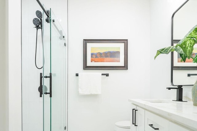 1020 E 16th St, Houston, TX 77009 - bathroom featuring a stall shower and vanity