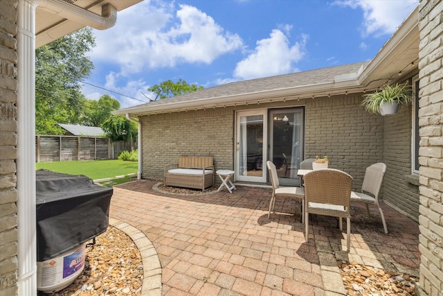 10050 Locke Ln, Houston, TX 77042 - view of patio