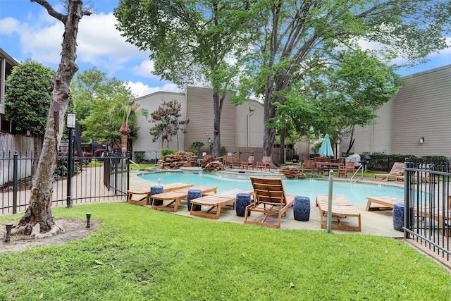 1100 Augusta Dr Unit 63, Houston, TX 77057 - community pool featuring a patio area