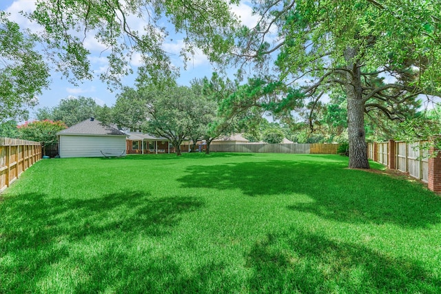 22811 Northampton Pines Dr, Spring, TX 77389 - view of fenced backyard
