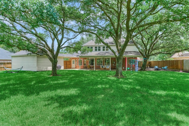 22811 Northampton Pines Dr, Spring, TX 77389 - back of house featuring brick siding