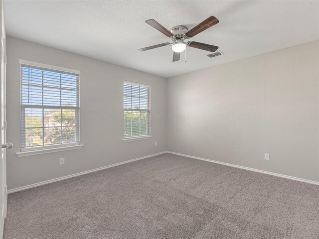 419 Eastern Phoebe, San Antonio, TX 78253 - spare room with ceiling fan and carpet floors