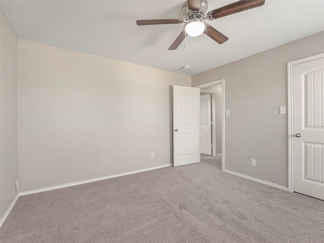 419 Eastern Phoebe, San Antonio, TX 78253 - unfurnished bedroom featuring carpet floors and ceiling fan