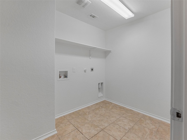 419 Eastern Phoebe, San Antonio, TX 78253 - washroom with gas dryer hookup, hookup for an electric dryer, and washer hookup