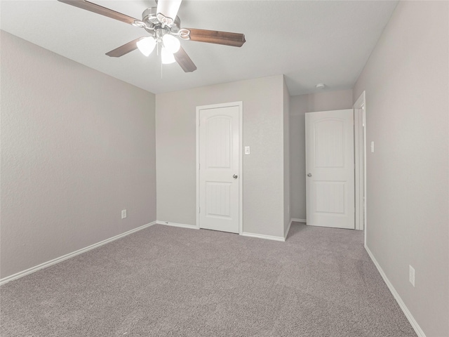 419 Eastern Phoebe, San Antonio, TX 78253 - unfurnished bedroom featuring carpet floors and a ceiling fan