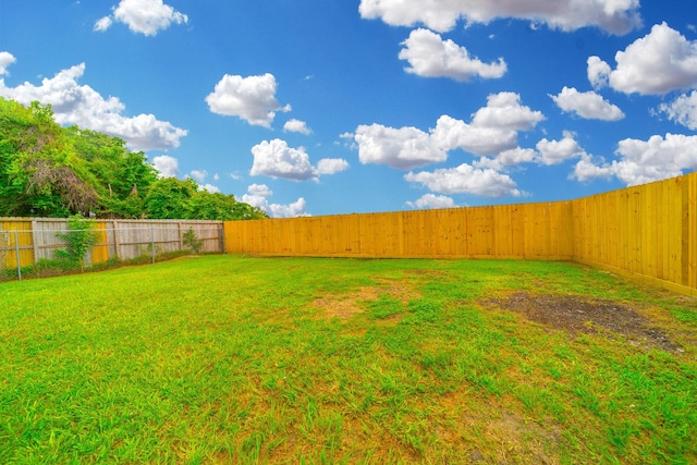 8318 Hanfro Ln, Houston, TX 77088 - view of fenced backyard