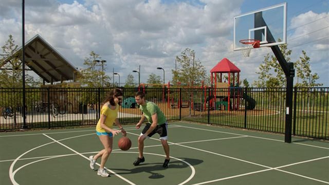 5603 Logan Ridge Ln, Fulshear, TX 77441 - view of sport court with community basketball court