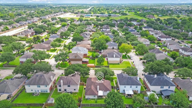 2210 Elm Forest Dr, Pearland, TX 77584 - aerial perspective of suburban area