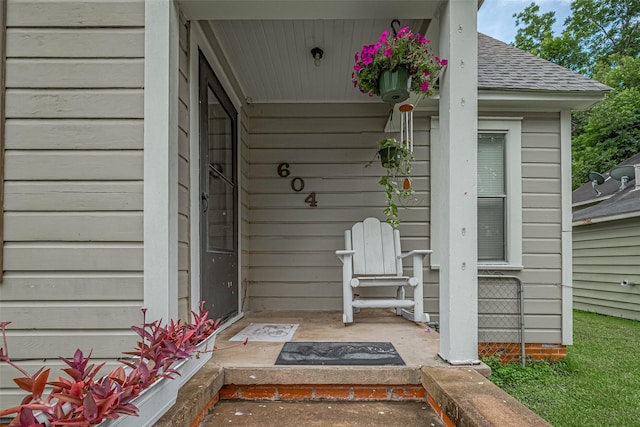 604 Abell St, Wharton, TX 77488 - entrance to property featuring roof with shingles