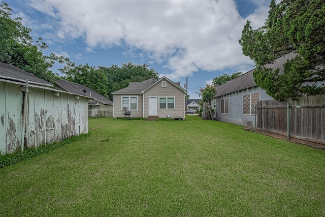 604 Abell St, Wharton, TX 77488 - view of yard with entry steps