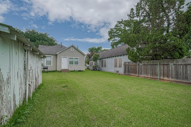 604 Abell St, Wharton, TX 77488 - view of yard featuring entry steps