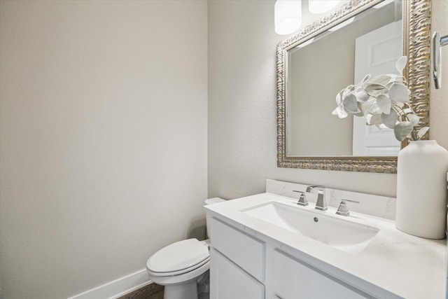 19526 Rock Quillwort Rd, Cypress, TX 77433 - bathroom featuring vanity and wood finished floors