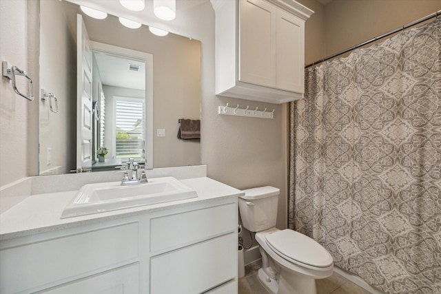 19526 Rock Quillwort Rd, Cypress, TX 77433 - bathroom featuring vanity and a shower with curtain