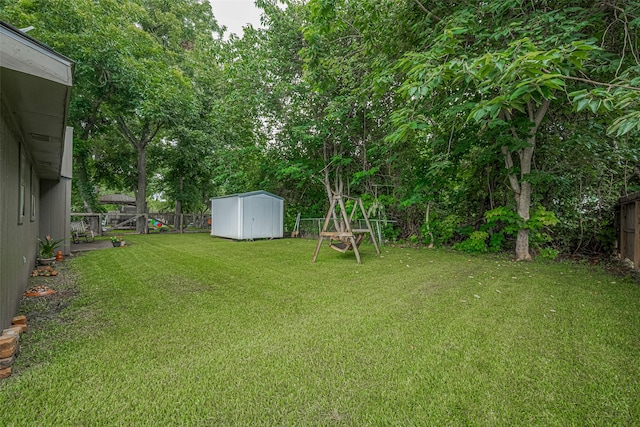 2017 Willow Bend Rd, Wharton, TX 77488 - fenced backyard featuring a shed