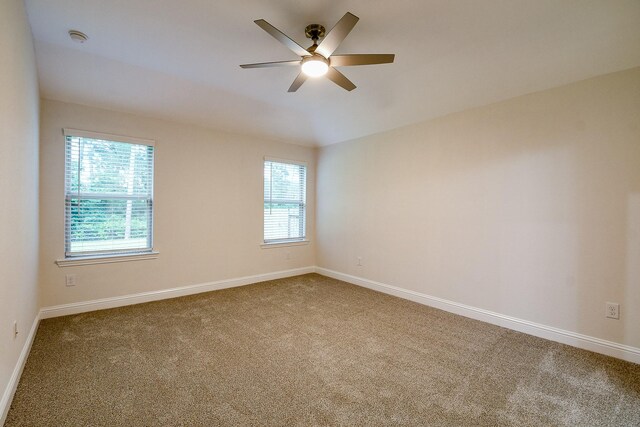 167 Courageous Side Way, Magnolia, TX 77354 - carpeted empty room featuring plenty of natural light, a ceiling fan, and a smoke detector