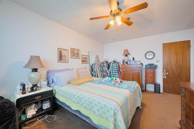 1805 Willow Bend Rd, Wharton, TX 77488 - carpeted bedroom featuring ceiling fan