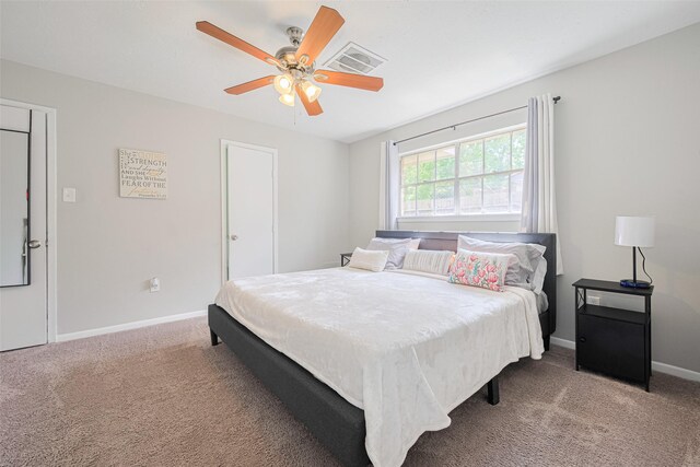 101 Wildrose St, Baytown, TX 77520 - bedroom featuring carpet flooring and ceiling fan