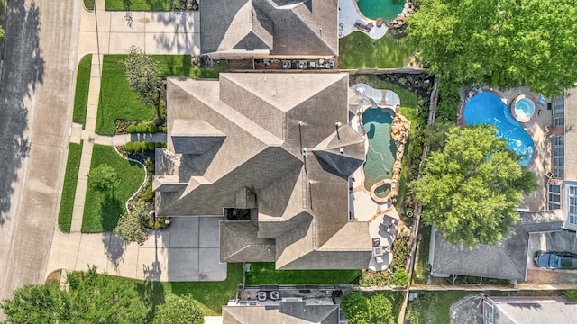 4607 Wellbrook Ln, Katy, TX 77450 - aerial view of property's location featuring a pool area