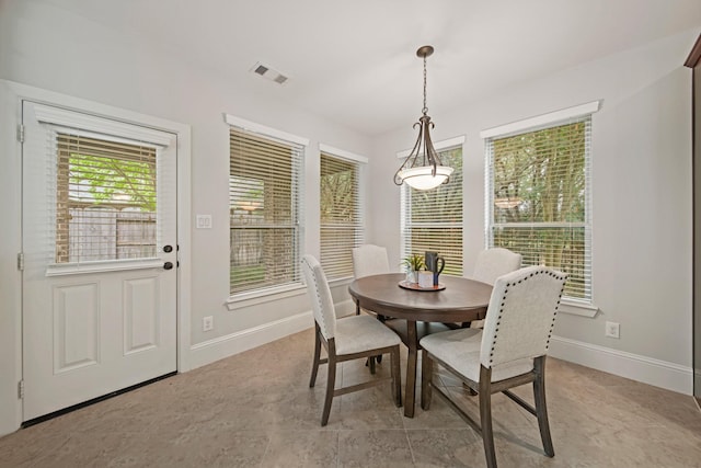 12102 N Founders Shore Dr, Cypress, TX 77433 - dining area featuring baseboards