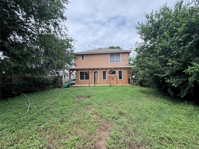 1629 Sylvia Ct, Round Rock, TX 78681 - back of house with a pergola