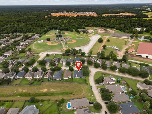 38318 E Sulphur Creek Dr, Magnolia, TX 77355 - view of property location with nearby suburban area