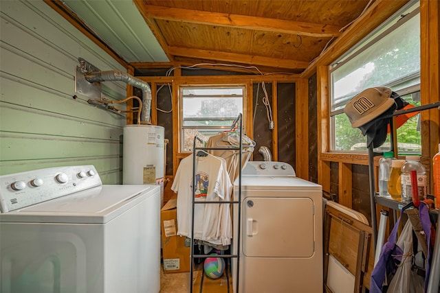 513 Frankie St, Wharton, TX 77488 - washroom with washer and dryer and healthy amount of natural light