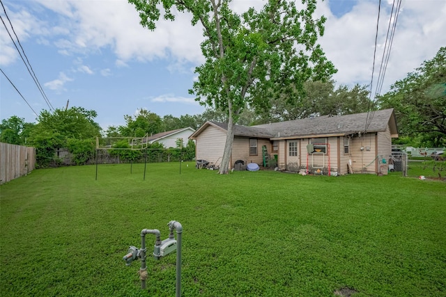 513 Frankie St, Wharton, TX 77488 - view of fenced backyard
