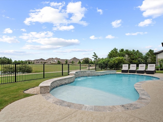 21310 Blue Wood Aster Ct, Cypress, TX 77433 - view of swimming pool featuring a patio