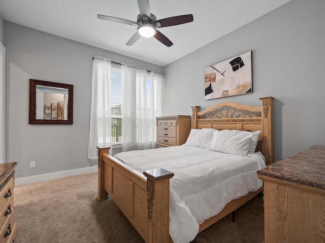 21310 Blue Wood Aster Ct, Cypress, TX 77433 - bedroom featuring carpet and a ceiling fan
