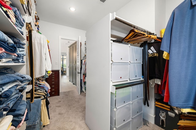 6523 Poplar Meadow Ln, Katy, TX 77493 - walk in closet featuring carpet