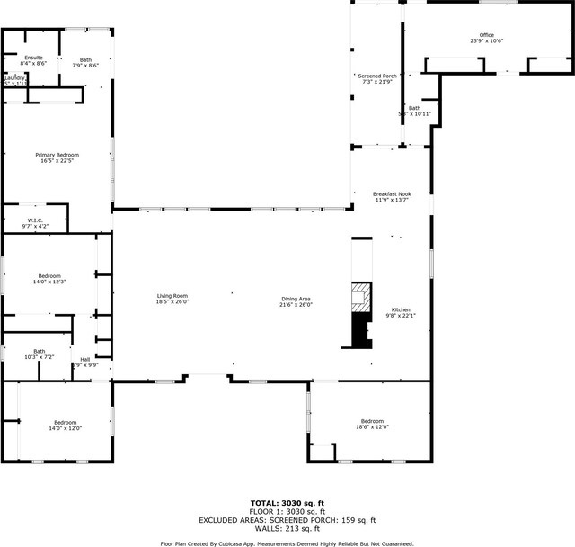 15722 Falmouth Dr, Houston, TX 77059 - view of room layout