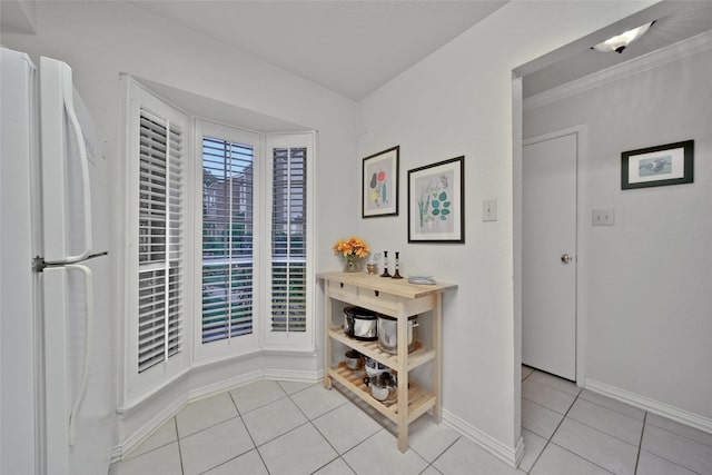 2002 Gentryside Dr Unit 117, Houston, TX 77077 - corridor with light tile patterned flooring and baseboards