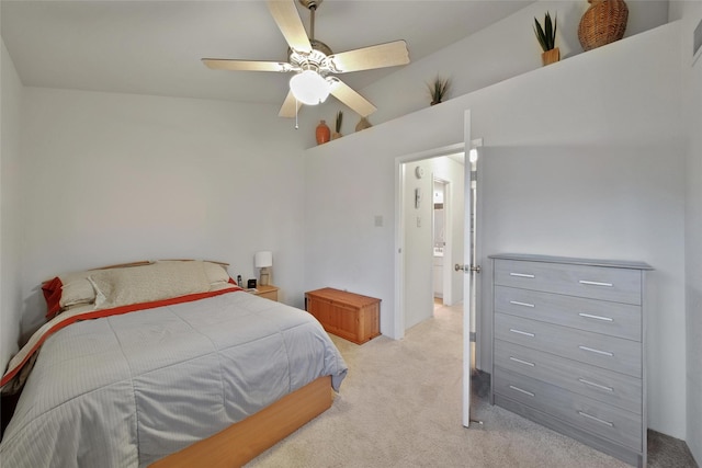 2002 Gentryside Dr Unit 117, Houston, TX 77077 - bedroom featuring light carpet and a ceiling fan