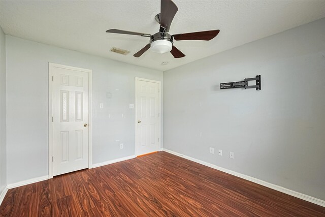 3803 Doveswood Cir, Needville, TX 77461 - unfurnished bedroom featuring wood finished floors and a ceiling fan