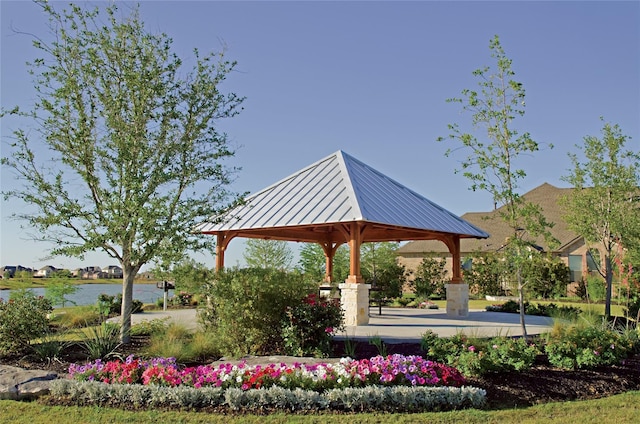 12722 Noble Fields Way, Cypress, TX 77433 - view of home's community with a gazebo
