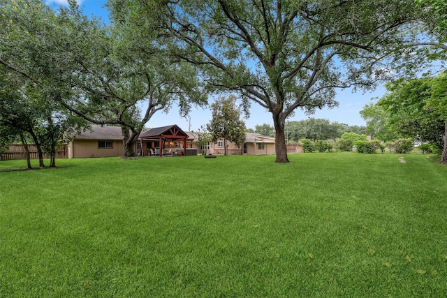 3101 Yost Blvd, Pearland, TX 77581 - view of yard featuring a gazebo