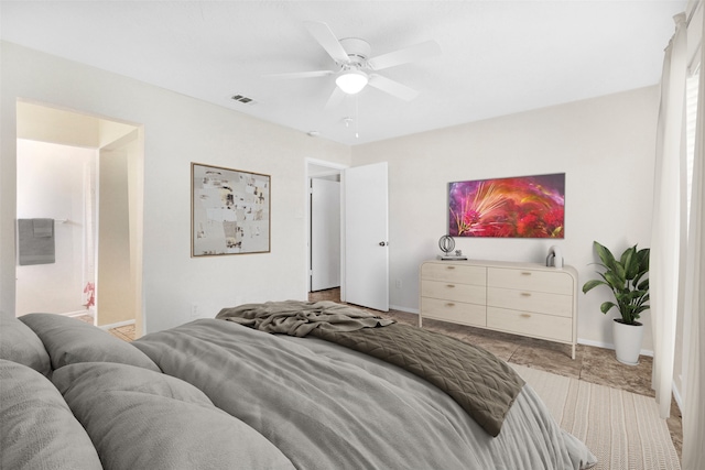10314 Paintbrush Ln, Sugar Land, TX 77498 - bedroom featuring baseboards and a ceiling fan