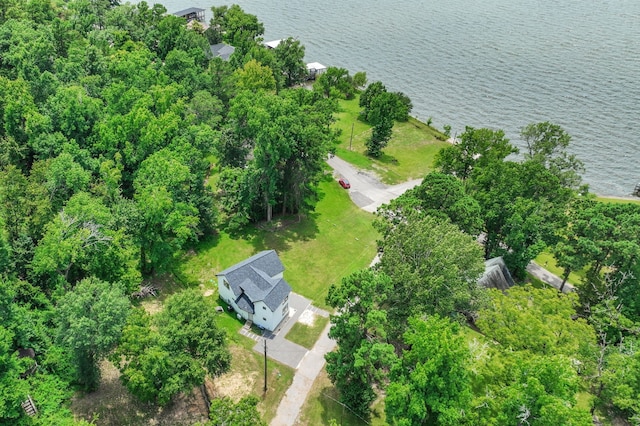 118 Hickory Pnes, Livingston, TX 77351 - drone / aerial view of a large body of water