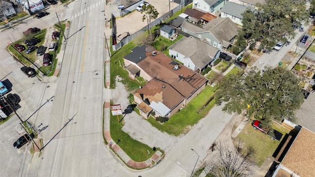 4110 N Main St, Houston, TX 77009 - aerial perspective of suburban area